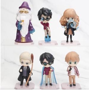 Wizarding World Harry Potter 6PCS Action Figures Toys for Set Cake Toppers Gift
