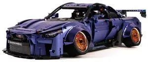 1:10 Scale GTR Racing Car Building Kit Set Stunning Design 2389PCS