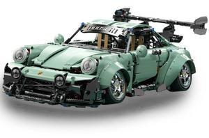 Porsche 964 Model Car Building Kit Performance Race Car Building Blocks 2435PCS