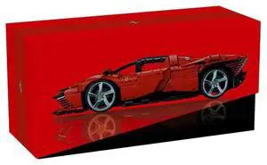 Unbranded Technic Ferrari Daytona SP3 Racing Car Model Building Kit Collectible