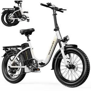 SOHAMO S3 20'' Foldable Electric Bike Bicycle 28Mph 
48V 15Ah Removable Battery 40Miles