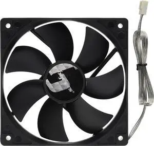 Bgears b-Blaster 120mm 2 Ball Bearing High Speed Extreme Airflow Fan,Black