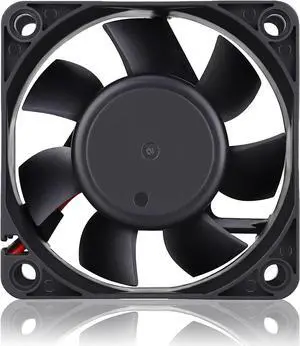GDSTIME 60mm x 60mm x 25mm 6cm 2 Wire Dc 24v Brushless Cooling Fan