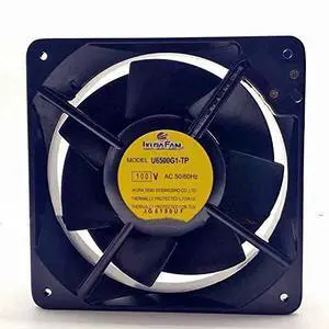 U6500G1-TP 100V 6.3" x 6.3" x 55mm Copper 3-Pin Forced Air Cooling Fan for Desktop, Graphic Cards