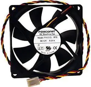 Foxconn 12v Dc 0.2a 80x25mm 3-pin Fan Pv802512l