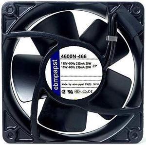 4600N-466 ebmpapst 115V 120mm Fan - 20W 235/230mA 12038 Cooling Fan
