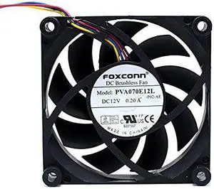 PVA070E12L 12V Fan 12V 0.20A 7015 4-Wire Radiator Fan