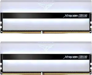 T-Force XTREEM ARGB 3600MHz CL18 16GB (2x8GB) PC4-28800 Dual Channel DDR4 DRAM Desktop Gaming Memory Ram (White) - TF13D416G3600HC18JDC01