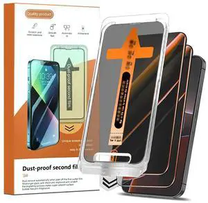SHANJIGUANG HD Tempered Glass Screen Protector 1pc,Automatic Dust Removal Free of Bubbles Easy to Install Dust-Proof Compatible with iPhone15/16,15pro/16pro iPhone15pro HD 1PC