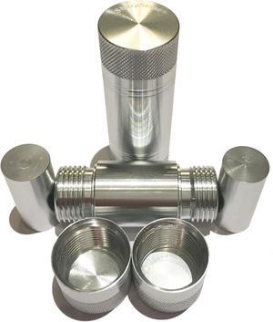 SharpStone Classic (0.75" Inch) Light Duty Press - 5pc, Small, Silver