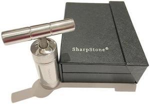 SharpStone Classic (3.5" Inch) Heavy Duty T-Shaped Press - 3pc, Small, Silver