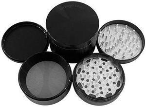 SharpStone Classic (3.5" Inch) Hard Top Shredder - 4pc, XX-Large, Black