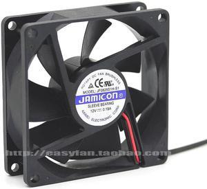 FOR JAMICON JF0825S1H-S 12V 0.19A 8025 8CM cooling fan