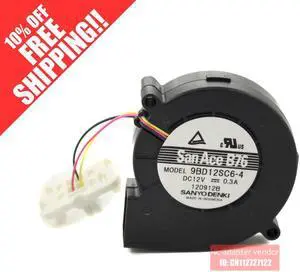 FOR Sanyo SAN ACE 7020 DC12V 0.3A 9BD12SC6-6 7cm Blower turbo cooling fan
