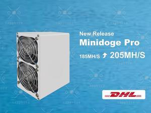 New Release MiniDoge Pro LTC & Doge Miner 205MH/s 220W Home Use with PSU Super Slience