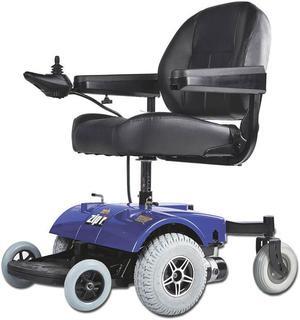 Zipr PC Power Electric Wheelchair - Full Size Long Range Motorized Wheelchair - Electric Wheelchairs for Adults, Seniors, Elderly, Travel- Power Wheelchair 19.5 Inch Seat - Extended Battery