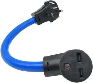 Parkworld 60721 Welder Adapter Cord Welder NEMA 14-60P to 6-30R, 40AMP, 1.5 Feet