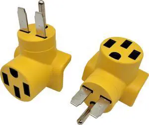 Parkworld 63241 EV Charging Adapter NEMA 6-30P to 14-50R One Piece Compact Adapter (ONLY for EV or Tesla use, NOT for RV)