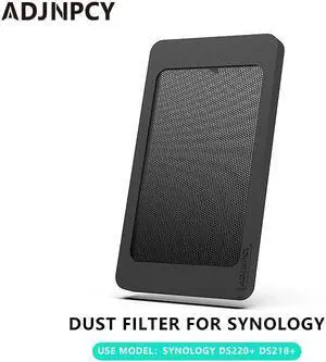 ADJNPCY Dust Filter Covers for Synology NAS DS220+ DS218+ DS216+II DS214play Tower Servers DiskStation Manager