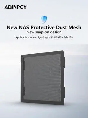 ADJNPCY Dust Filter Covers for Synology NAS DS925+ DS425+ DiskStation Manager Tower Server ADJNPCY Dust Filter Covers for Synology NAS DS925+ DS425+ DiskStation Manager Tower Server