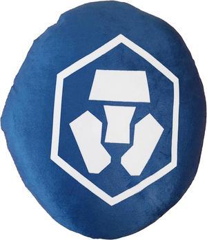 Blue Cronos (CRO)  Stuffed Plush Pillow Cryptocurrency Crypto Currency Decoration