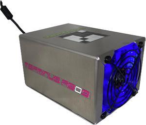 GekkoScience R909 Pod Miner (Blue LED Fan) + Power Supply 1.6 TH/s up to 2.3 TH/s