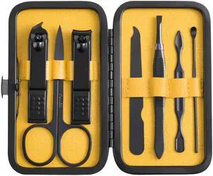 Akol Manicure Set // 7 Pieces (Yellow)