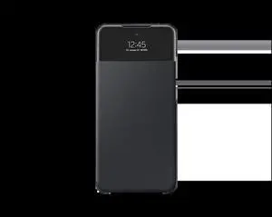 galaxy a52 5g s view wallet cover black