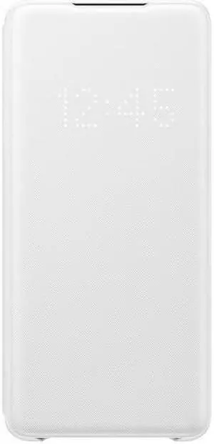 Galaxy S20+ 5G LED Wallet Cover, White