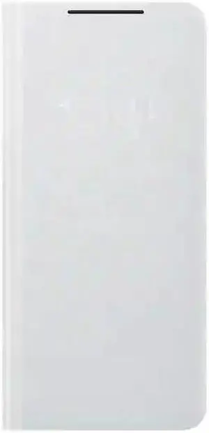 galaxy s21 ultra 5g led wallet cover gray