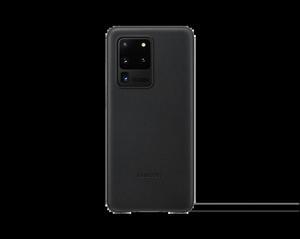 Galaxy S20 Ultra 5G Leather Cover, Black