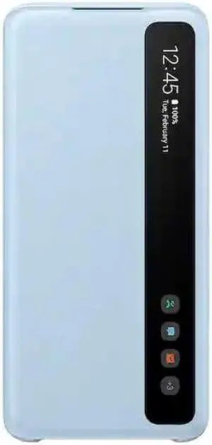 Galaxy S20 5G S-View Flip Cover, Blue