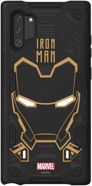 galaxy friends iron man rugged protective smart cover for note10