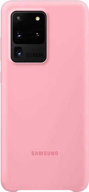 Samsung Silicone Cover EF-PG988 - Back cover for cell phone - silicone - pink - for Galaxy S20 Ultra, S20 Ultra 5G