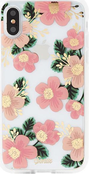 Sonix Southern Floral Case for iPhone X / Xs Women's Protective Pink Flower Clear Series for Apple iPhone X, iPhone Xs