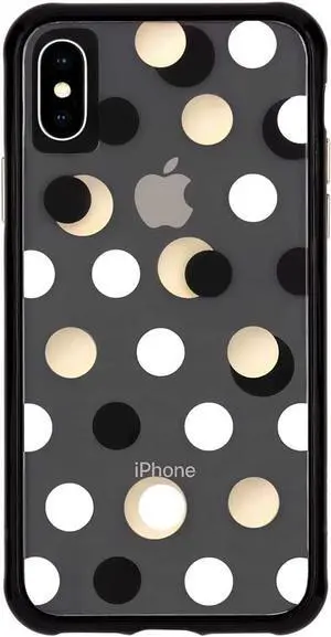 Case Mate Tough Wallpapers Case for iPhone XS Max (ONLY) - Metallic Dot
