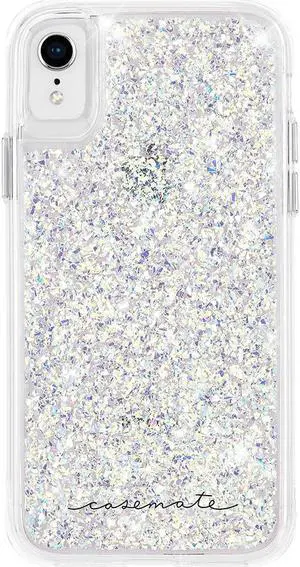 Case-Mate Twinkle Case for iPhone Xr - Stardust (Clear/Iridescent)