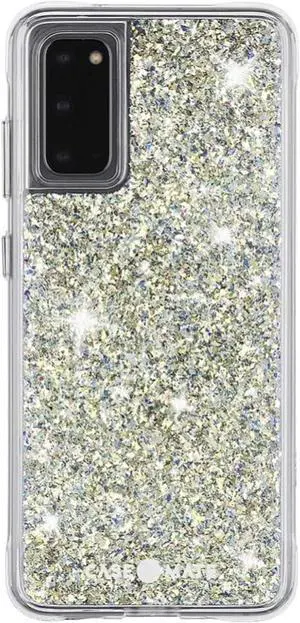 Case-Mate Twinkle Stardust Case for Samsung Galaxy S20 - Reflective Iridescent Glitter Foil Stardust