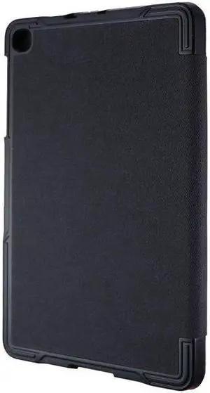 Verizon Folio Case and Tempered Glass Screen Protector Bundle for Galaxy Tab A 8.4