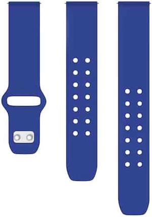 Quick Change Silicone Sport Watch Band, 20mm, Blue GP-ASPSWB20BLU