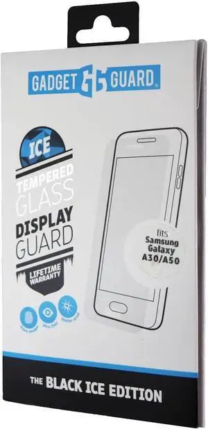 gadget guard - black ice cornice curved glass screen protector samsung galaxy note 9 - clear GGBICEC228SS01A