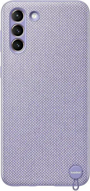 Samsung Kvadrat Cover EF-XG996 - Back cover for cell phone - textile, recycled PET - violet - for Galaxy S21+ 5G  EF-XG996FVEGUS