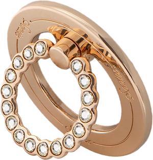 Sonix MagLink Removable Phone Gold/Clear Rhinestone Ring