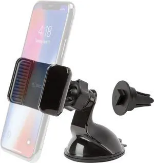 SCOSCHE CarMount Window / Dash/Vent Universal 3- in 1 Car Mount Kit For SmartPhones SCOSCHE CarMount Window / Dash/Vent Universal 3- in 1 Car Mount Kit For SmartPhones