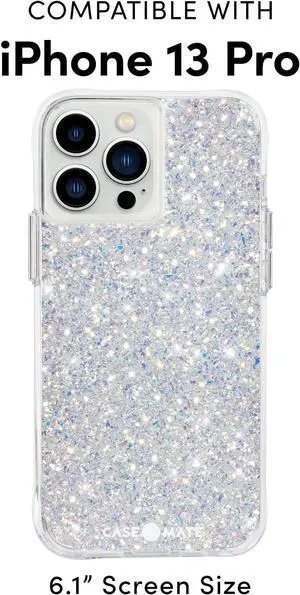 Case Mate TWINKLE 10 FT 3M Drop Protection Silver Case For 13 Pro
