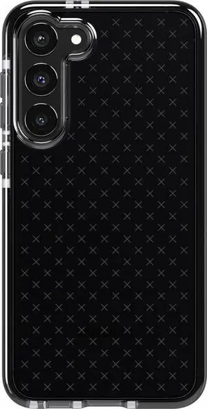 Tech21 EVOCHECK FLEXSHOCK Multi -In Protection Waste Responsible Innovation Black Case For Samsung Galaxy S23+