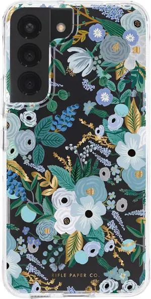 Rifle Paper CO. 10 FT Drop And Antimicrobial Protection Floral For Samsung Galaxy S22