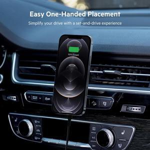 Belkin Boost Charge Magnetic Wireless Car Vent Mount MagSafe Compatible For iphone 12 Pro Max/12Pro /12/12 Mini Black