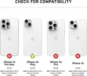 UAG Essential Armor with MagSafe Case - iPhone 14 Plus - Black