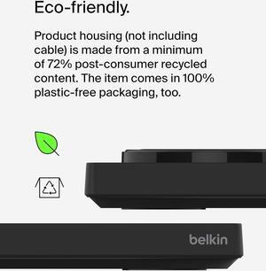 BELKIN WIZ019ttBK 2-in-1 Wireless Pad with MagSafe